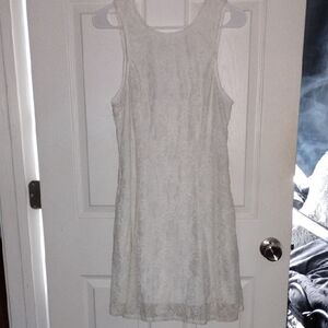 Speechless Ivory Lace Mini Dress